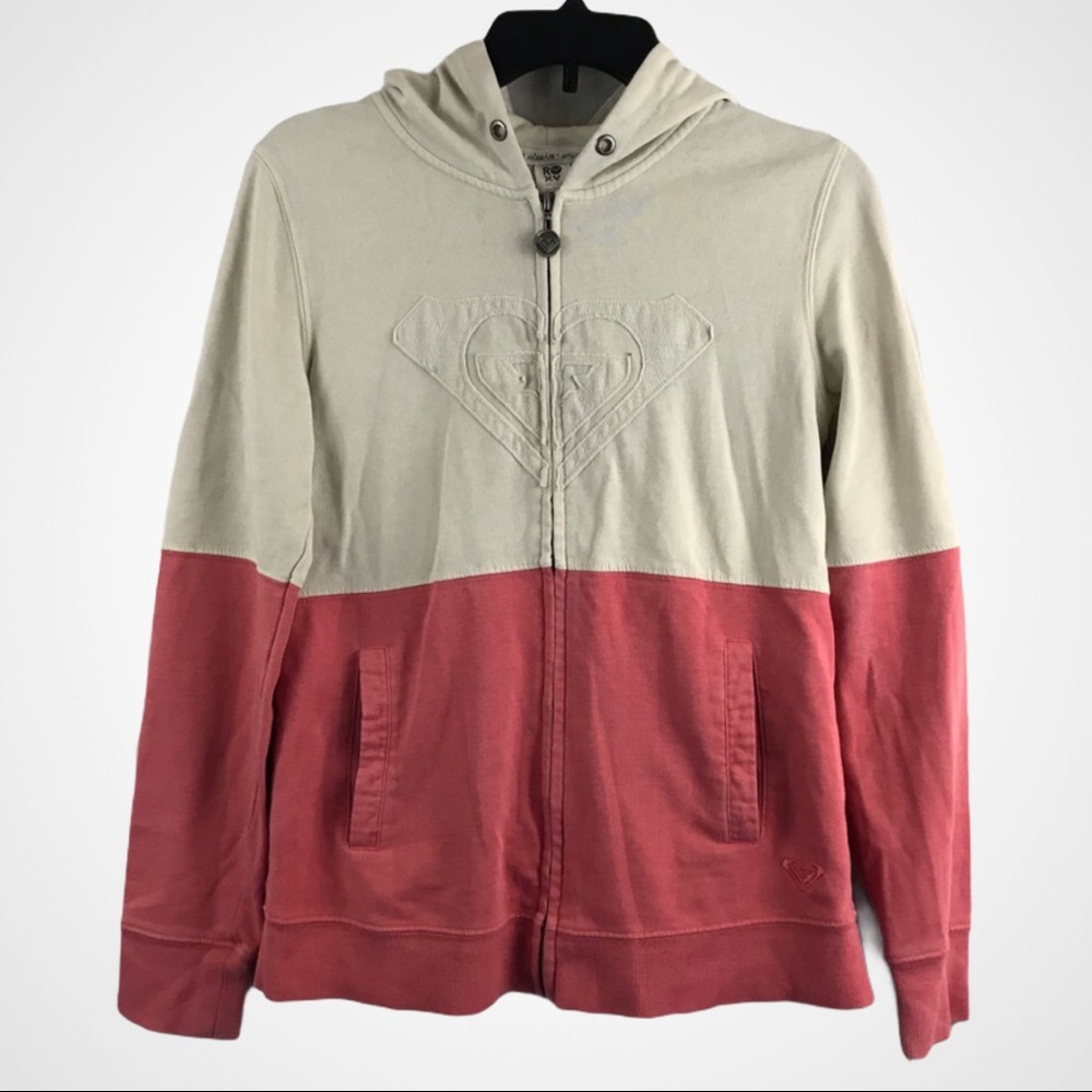Roxy Zip Up Hooded Sweater